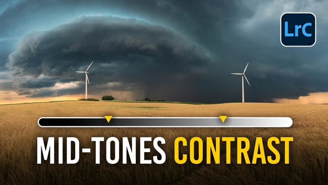 Como criar céu dramático com contraste local na edição